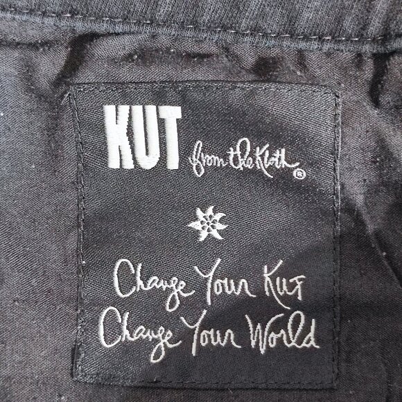 KUT from the Kloth jeans women's sz 8 black colour Jennifer Ultra Skinny stretch - Picture 6 of 15